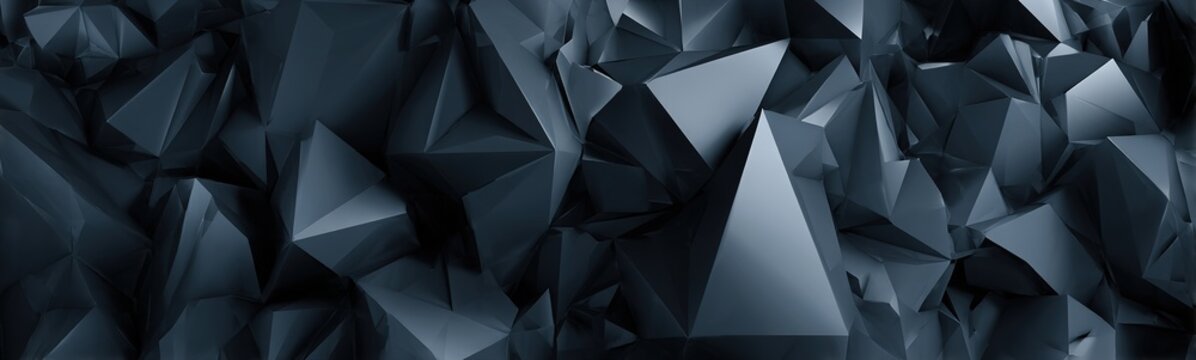 Abstract Geometric Triangle Pattern Background