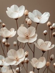 Poster - Minimalistic line art of Botanical wall art