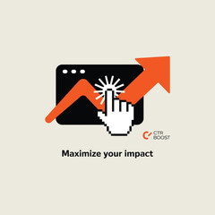 Poster - Website traffic growth optimization strategy for increased impact