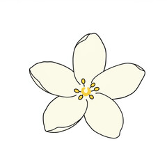 Poster - Elegant Blossom Design Perfect for Branding Projects Logos and Floral themed Designs Scalable for any Application