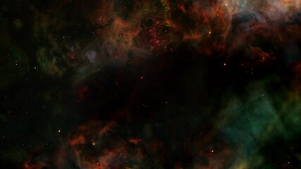 Wall Mural - Vast Nebula Forms Among Stars