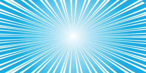 Poster - blue speed lines gradient background for cover and poster