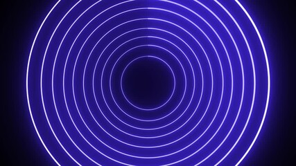 Poster - Expanding radio waves form rhythmic pulse patterns. Network tower emits high-frequency signals. Modern tech visualizing wireless data flow.