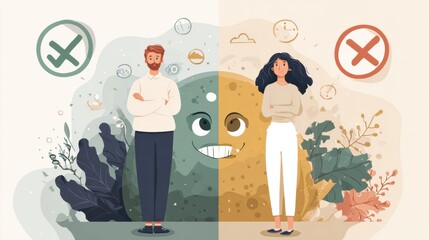 Poster - Explore Limiting Beliefs and Positive Replacements in Personal Growth and Mindset Transformation for Individuals Seeking Change