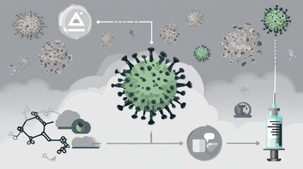 Poster - Understanding How Vaccines Work Through Exposure, Memory, and Protection Against Viruses and Diseases