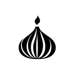 Poster - Icon set featuring stylized onion dome design ideal for digital applications and branding projects