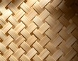 Beige Woven Rattan Pattern in High Contrast Lighting 