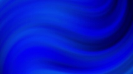 Poster - Abstract blue wavy background with smooth gradients and soft flowing lines, abstract texture gradient motion background animation.