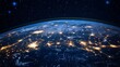 © Gadis - Earth's nighttime lights illuminate continents from space