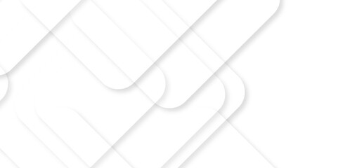 Wall Mural - Abstract white rectangle shape geometric line background. Light Silver, Gray vector pattern in square style. Abstract technology of squares concept. vector illustration background	
