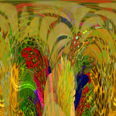 Wall Mural - colorful autumn leaves