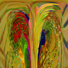 Wall Mural - abstract colorful background