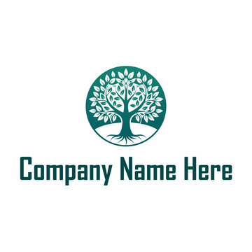 Natural Tree Logo Design