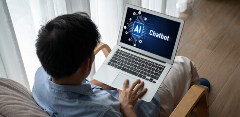 Poster - Generative AI virtual assistant tools for prompt engineer and user for ease of engage artificial intelligence AI technology help people to work with generative AI functions by prompting the AI snugly
