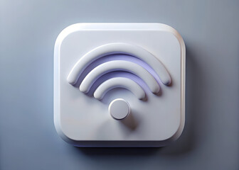 Fototapete - wi fi icon
