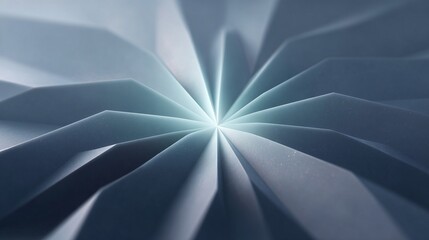 Fototapete - Abstract Blue and Gray Geometric Pattern Background
