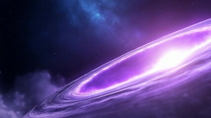 Leinwandbilder - Celestial Vortex: Experience the cosmos through a visually stunning depiction of a mesmerizing, interstellar phenomenon.