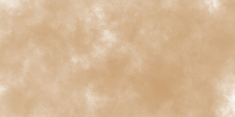 Poster - Abstract beige background with smooth and soft grungy vintage paper texture distressed watercolor for minimalist design of color brown powder explosion, powder splash isolated watercolor background.