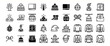 © pixelVista - Winter Holiday Season Icons: A Collection of Christmas and New Year Symbols