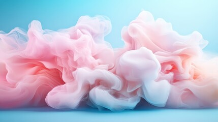 Poster - A captivating blend of pink and blue hues creates a dreamlike atmosphere, perfect for backgrounds or artistic projects that evoke serenity and creativity.