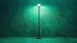 © arsyi_06 - Lamplit street at night, green hue