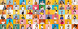 © Prostock-studio - A vibrant collage captures a diverse array of people showcasing their unique lifestyles. Each portrait reflects joyful expressions and individual styles against colorful backgrounds.
