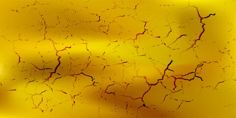 Poster - Blur background graphic gradient wallpaper. Gold design