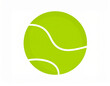 © Yopei Apriliansyah - tennis ball clip art, isolated on a white background.