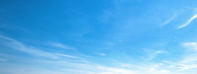 Wall Mural - clear blue sky with clouds