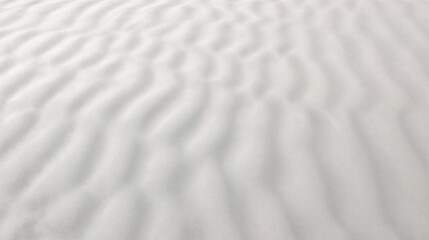 Poster - white sand dune texture minimalist abstract photograph light gray undulating surface ripples image