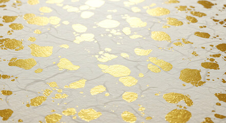 Poster - Elegant White and Gold Textured Background with a Touch of Luxurious Sophistication