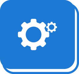 Fototapete - Modern App UI Icons Element