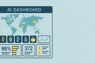 Poster - AI Enabled Dashboard for Global Agricultural Monitoring with Alerts and Data Visualizations