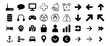 © pixelVista - Collection of diverse icons representing various concepts and actions
