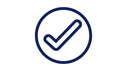 Poster - check mark icon