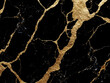 © Marina - Natural black marble texture with golden veins. Black marble ceramic tile for wall and floor tiles.