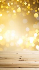 Poster - Celebratory event abstract background bokeh lights indoor setting soft glow joyful atmosphere