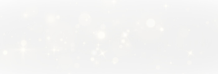 Aufkleber - Abstract golden shining bokeh isolated on transparent background.Christmas glowing bokeh confetti and sparkle overlay texture for your design.