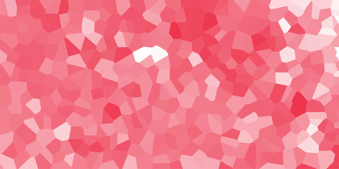 Aufkleber - Abstract red mosaic gradient background artistic blend of shades geometric shapes for digital design and illustration