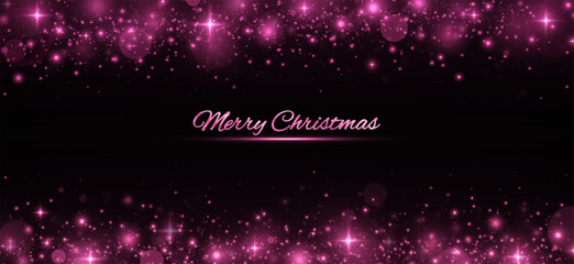 Wall Mural - festive shiny background with glowing golden particles. elegant glittering design perfect for christ
