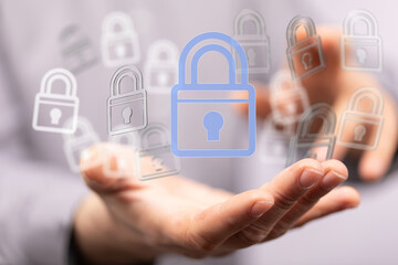 Poster - Protecting your data with advanced security measures. Ensure privacy and safety.