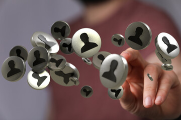 Poster - Streamline your connections. Efficiently manage and grow your professional network.