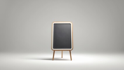 Leinwandbilder - A tiny board set against a white background.