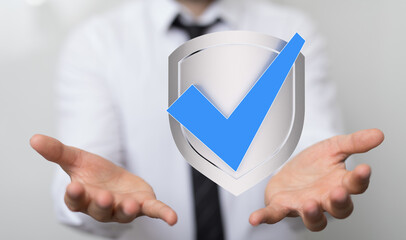 Aufkleber - Business security solutions.  Safeguard your data and assets with our reliable protection.