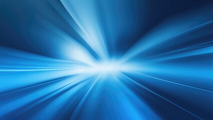 Poster - Abstract Blue light blurred background suitable for Applications, business infographic, and social media, modern decoration, and art template design.