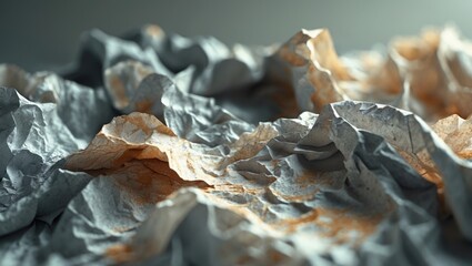Poster - Abstract texture featuring dust particles and dust grains on a white background.