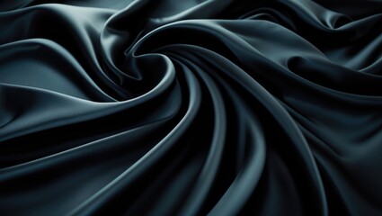 Aufkleber - Black fabric texture as a background.