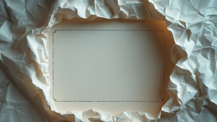 Aufkleber - A blank vintage paper background with a delicate texture, suitable for a variety of creative projects. Ideal for document design, crafts, and stationery.