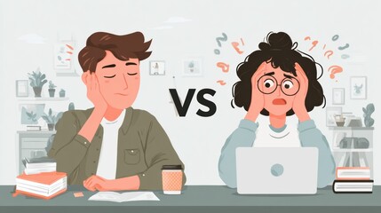 Poster - Understanding the Differences Between Stress and Anxiety for Better Mental Health Management