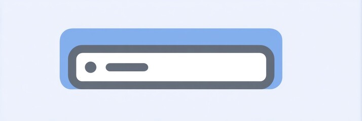 Poster - Static Distorted Icon Displayed on a Web Browser Tab Located at the Top Section of a Browser Interface
